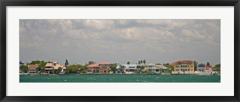 Framed View toward Cabbage Key from St. Petersburg in Tampa Bay Area, Tampa Bay, Florida, USA Print