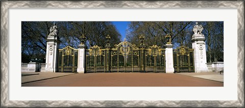 Framed Canada Gate at Green Park, City of Westminster, London, England Print