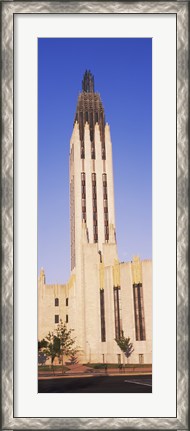 Framed Boston Avenue United Methodist Church in Tulsa, Oklahoma, USA Print