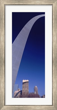 Framed Low angle view of the Gateway Arch, St. Louis, Missouri, USA 2013 Print
