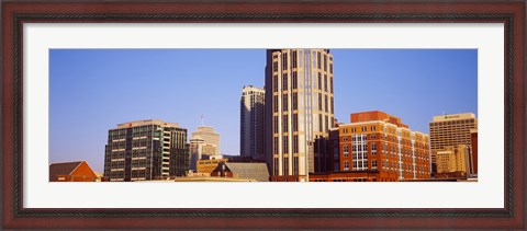 Framed Buildings in a downtown district, Nashville, Tennessee, USA 2013 Print