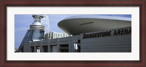 Framed Central Police Precinct at Bridgestone Arena, Nashville, Tennessee Print