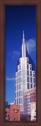 Framed Low angle view of the BellSouth Building in Nashville, Tennessee, USA Print