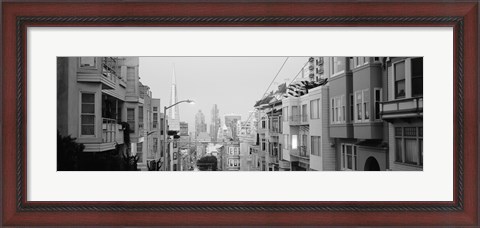 Framed USA, California, San Francisco, Apartment in San Francisco Print