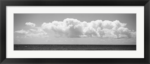 Framed Caribbean Sea Print