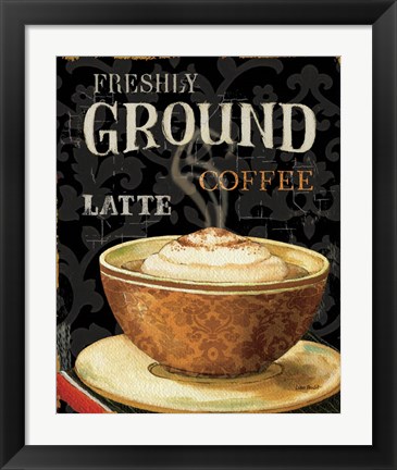 Framed Today&#39;s Coffee II Print