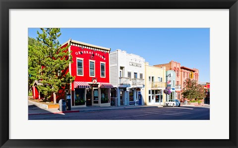 Framed General Store, Main Street, Park City, Utah Print
