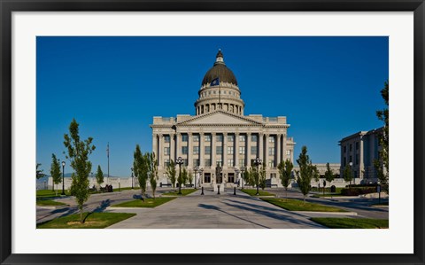 Framed Utah State Capitol Building, Salt Lake City Print