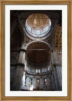 Framed Interiors of Como Cathedral, Como, Lombardy, Italy Print