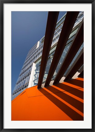 Framed 2DF Building, Hamburg, Germany Print