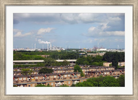 Framed Power Station, Netherlands Print
