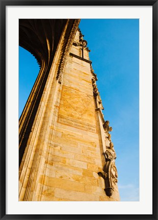 Framed Low angle view of Cathedrale Sainte-Cecile, Albi, Tarn, Midi-Pyrenees, France Print