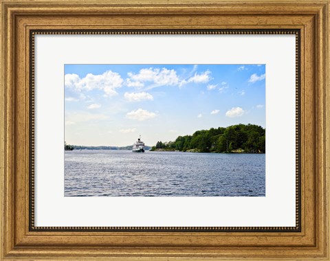 Framed Lake Muskoka, Gravenhurst Bay, Ontario, Canada Print