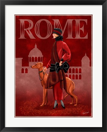 Framed Rome Print