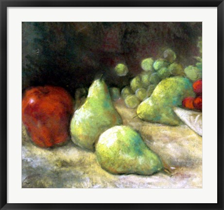 Framed Abundance Still Life II Print