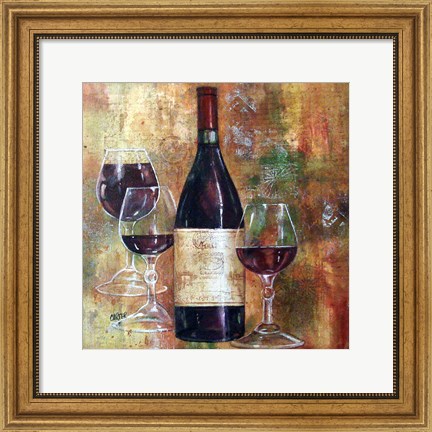 Framed Napa Valley Pinot Print