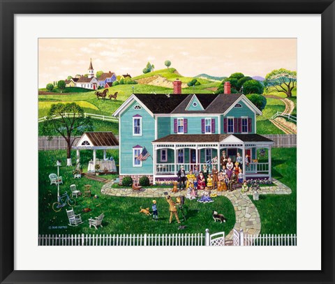 Framed Family Reunion Print