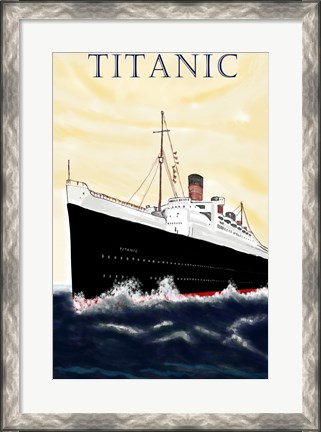 Framed Titanic Poster Print