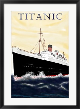 Framed Titanic Poster Print