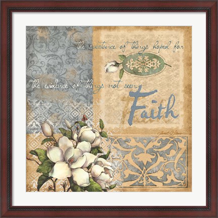 Framed Faith Print