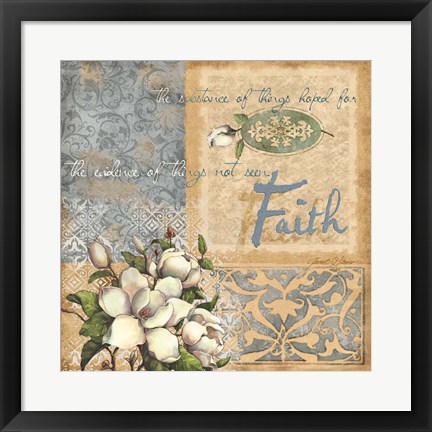 Framed Faith Print