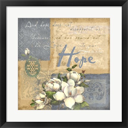 Framed Hope Print