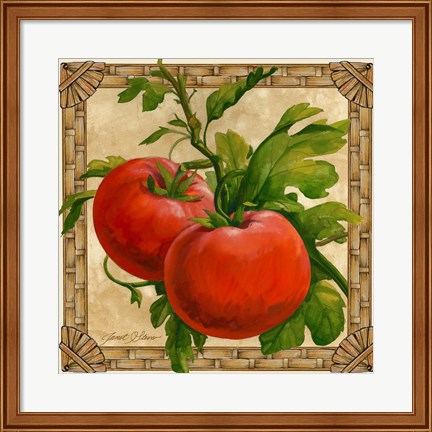 Framed Tomatoes Print