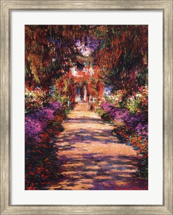 Framed Il Viale del Giardino Print