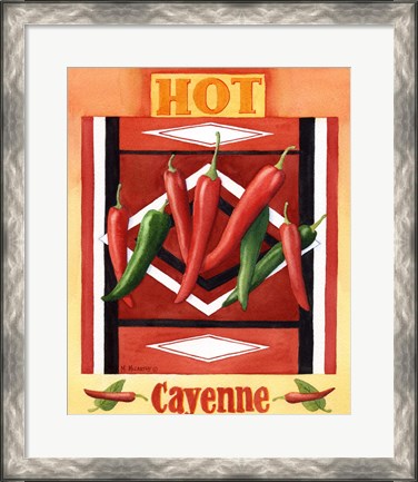 Framed Cayenne Print