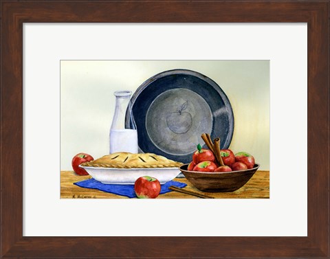 Framed Gram&#39;s Apple Pie Print