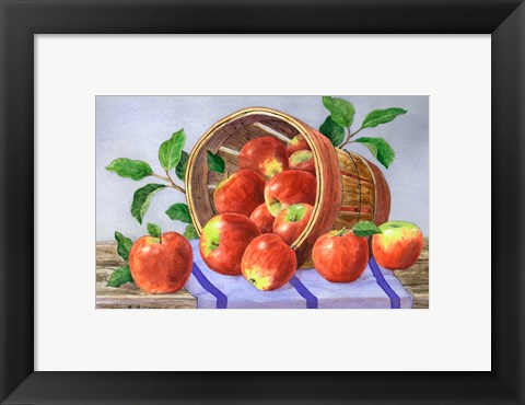 Framed Just Apples Print