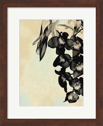 Framed Orchid Blush Panels II Print