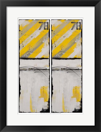 Framed 2-Up Route 78 II Print