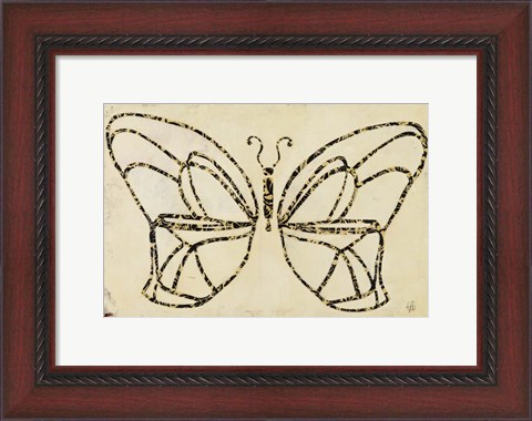 Framed Butterfly Armature Print