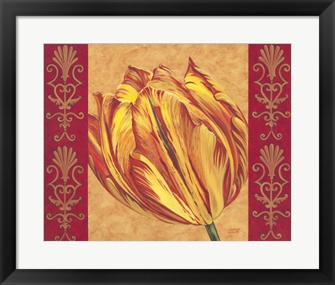 Framed Tulip Power I Print
