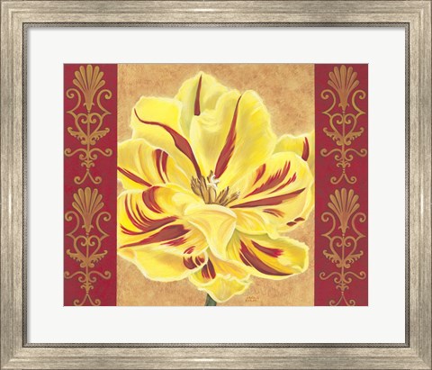 Framed Tulip Power II Print