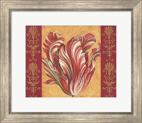 Framed Tulip Power III Print
