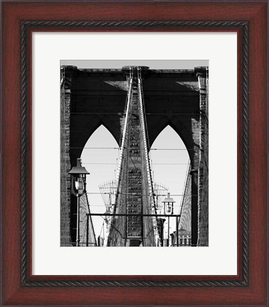 Framed Bridges of NYC II Print