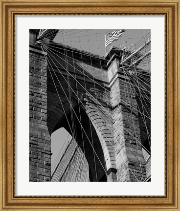 Framed Bridges of NYC III Print