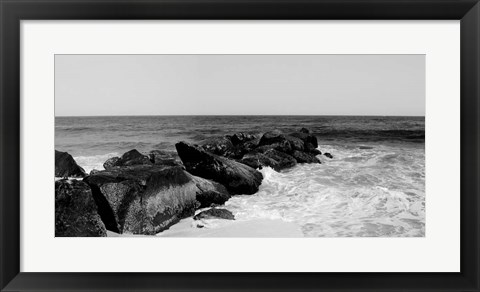 Framed Shore Panorama II Print