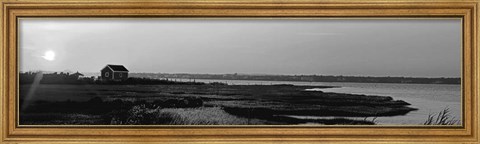 Framed Shore Panorama VI Print