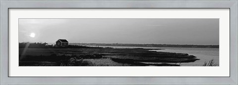 Framed Shore Panorama VI Print