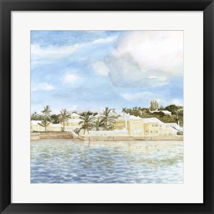 Framed Bermuda Shore II Print