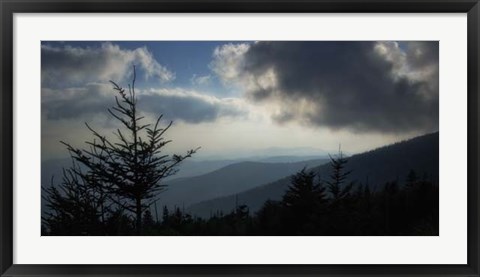 Framed High Country Silhouette II Print