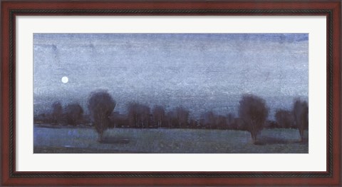 Framed Blue Moon I Print