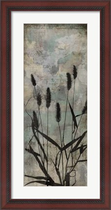 Framed Wild Grasses II Print