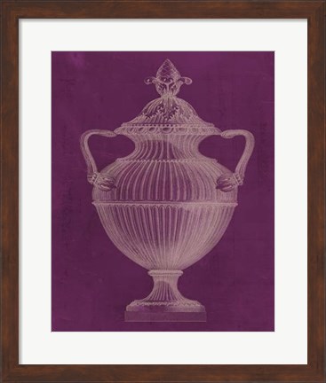 Framed Modern Classic Urn III Print