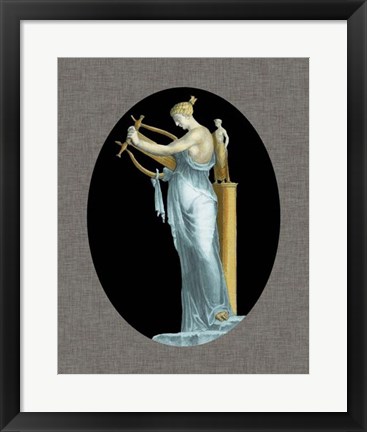 Framed Grecian Beauty I Print