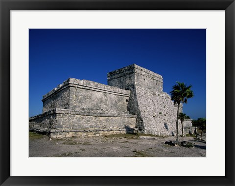 Framed El Castillo, Tulum Print