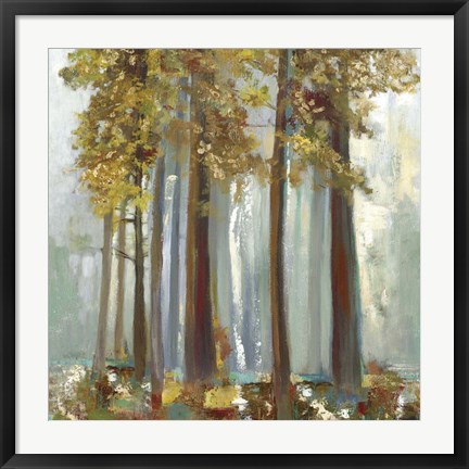 Framed Upon the Leaves II Print